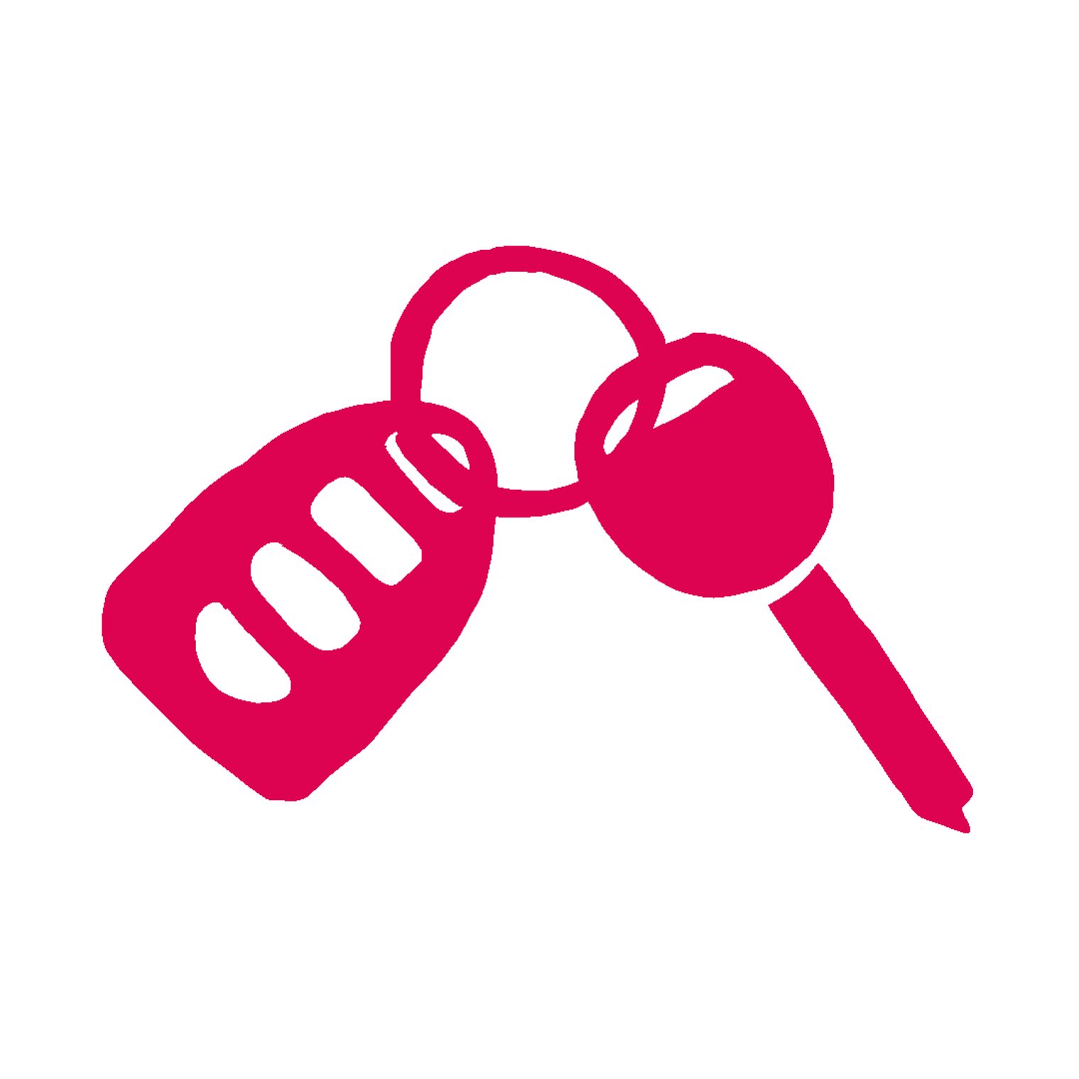 Icon Automobilkaufmann Autoschlüssel