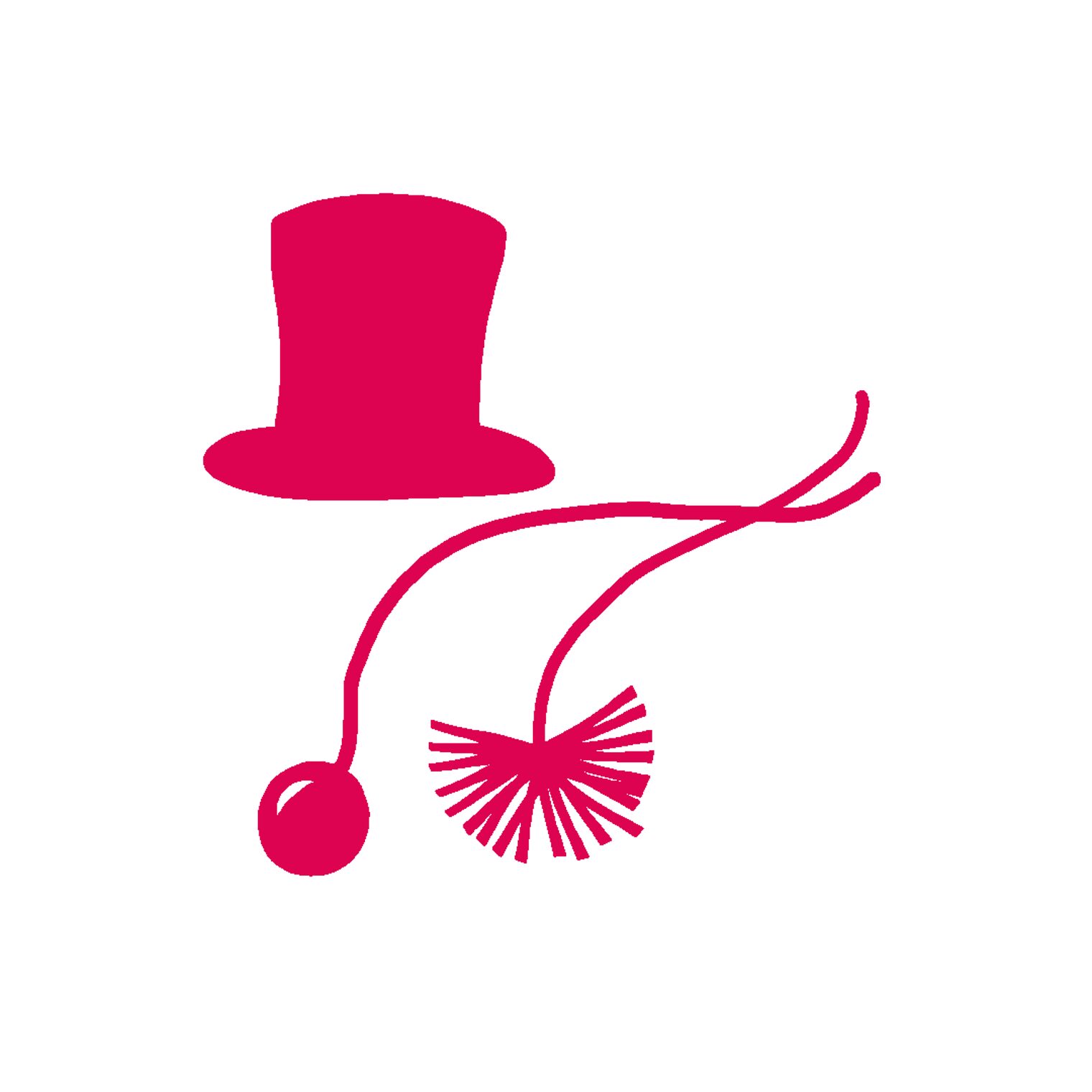 Icon Schornsteinfeger Zylinder und Kordel