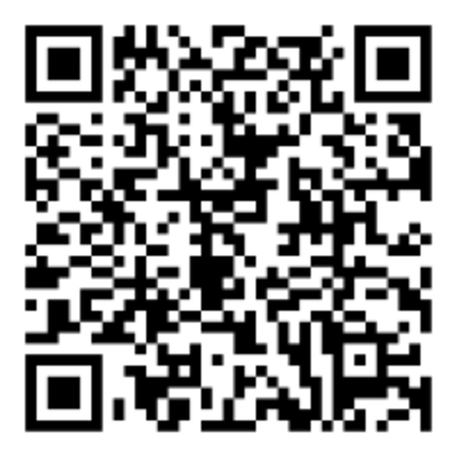 Man sieht eine QR-Code mit dem Link zur LinkedIn-Seite der Handwerkskammer für Unterfranken